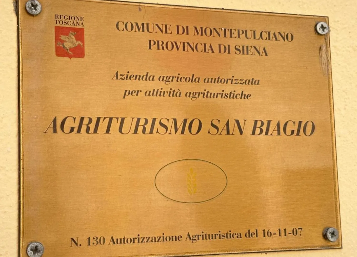 agriturismo san biagio Villa Montepulciano Stazione 0*,